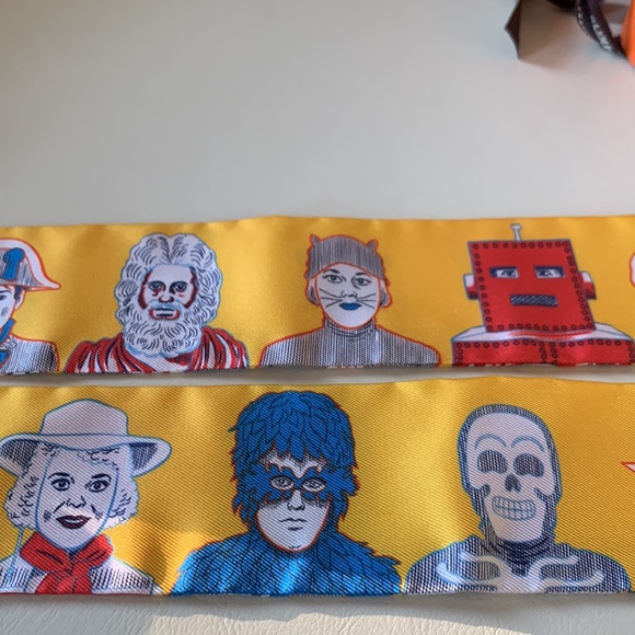 New and Authentic Hermes Dress Code twilly - Yellow - Picture 8 of 13